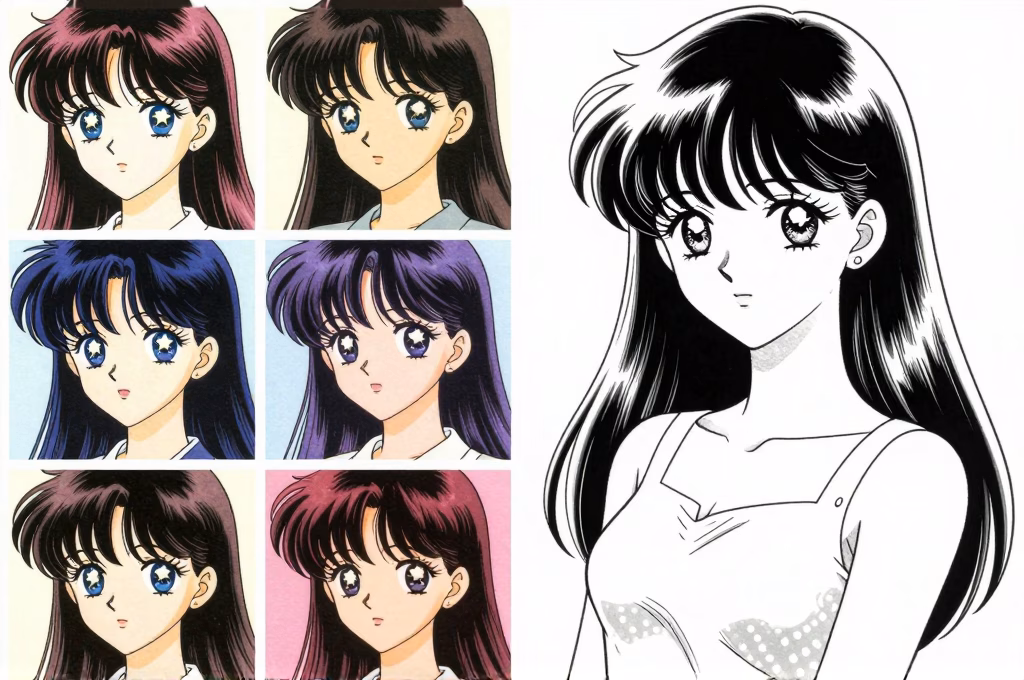 Évolution du style artistique shojo manga des années 1960 à aujourd'hui
