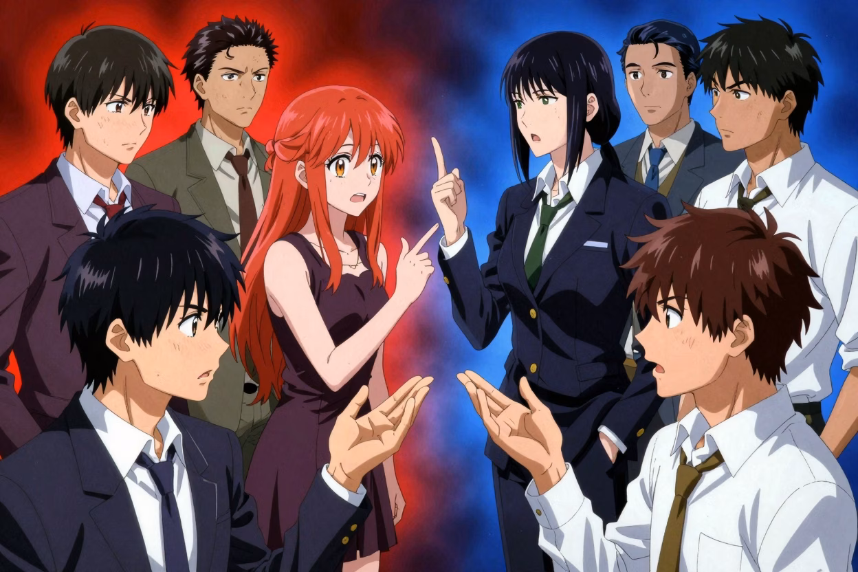 Débat et controverse animés autour du hentai entre deux camps opposés