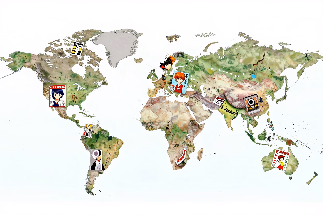 Distribution et consommation du hentai à travers le monde